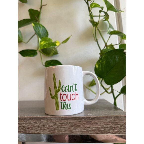 Can’t touch this cactus mug - Picture 2 of 6